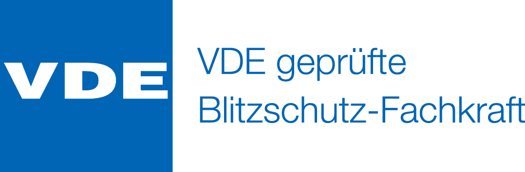 VDE geprüfte Blitzschutz-Fachkraft